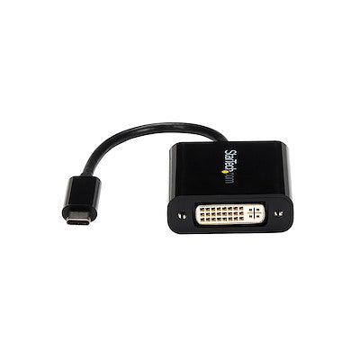 USB C to DVI Adapter Black 1920x1200 USB Type C Video Converter for Your DVI D Display Monitor Projector
