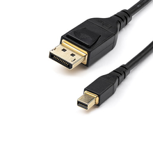34 AWG Mini DisplayPort to DisplayPort 8K 60Hz HBR3 HDR 1.4 Cord VESA Certified Monitor/Video Cable