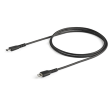 USB Type C to Lightning Durable Heavy Duty Rugged Aramid Fiber Apple MFi Certified TPE Jacket Charging Cable