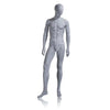 Male Mannequin - Oval Head, Arms at Side, Right Leg Slightly Bent Econoco UBM-2