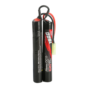 Gens Ace 1600mAh 8S1P 9.6V NIMH Battery Nunchuck Style