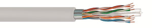 Commscope 8447404/10 23 AWG 4 Pair Black Media 6 65NS4+ Solid BC Non Plenum F/UTP Cat6 Cable
