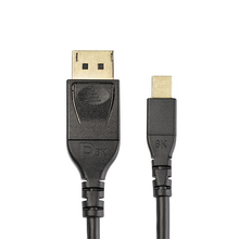 34 AWG Mini DisplayPort to DisplayPort 8K 60Hz HBR3 HDR 1.4 Cord VESA Certified Monitor/Video Cable
