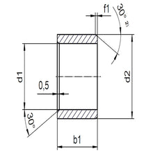 iglide® T500, sleeve bearing, mm