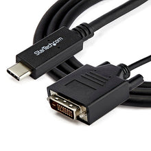3.3 ft 1 m USB C to DVI Cable 1920 x 1200 Black