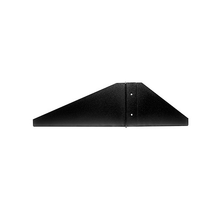 2U Vented Server Rack Shelf Center Mounted Universal Rackmount Cantilever 14" Deep Tray For 19" Network Equipment Rack Steel Black
