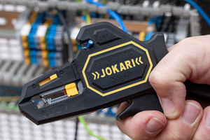 24-10 AWG Ergonomic Automatic Wire Stripping Pliers Secura 2K Jokari 20100