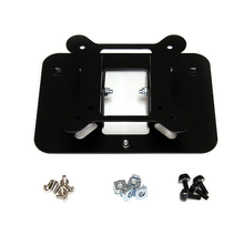 7U Universal Swivel VESA LCD Mounting Bracket For 19" Rack or Cabinet Steel Black