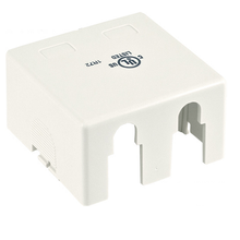 2-Port Universal Surface Mount Box (Pack of 50)