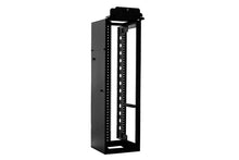 84" Adjustable Rail Quadra Rack Threaded Equipment Mounting Holes CPI 15251-703