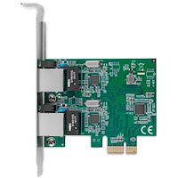 Dual Port Gigabit Ethernet ports to a Client PCI Express Server Network Adapter Card PCIe NIC Express slot