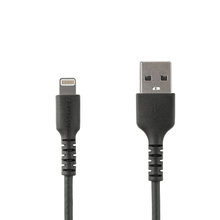 USB Type A to Lightning Durable Heavy Duty Rugged Reinforced W/ Aramid Fiber Apple MFi Certified TPE Jacket Charging Cable