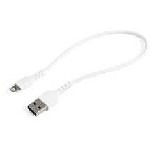 USB Type A to Lightning Durable Heavy Duty Rugged Reinforced W/ Aramid Fiber Apple MFi Certified TPE Jacket Charging Cable