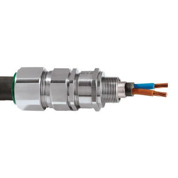 75S Cable Gland E2FX Double Seal Lead Sheathed Braided And Steel Tape Armoured Explosive Atmosphere