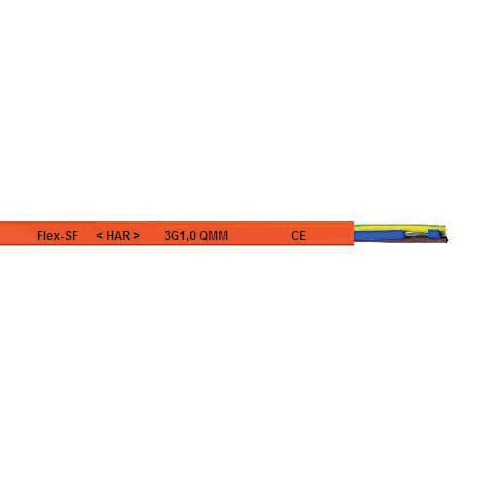 16 AWG 4 Cores FLEX-SF BC Light-Duty Super Flexible PVC Orange Cable 4391604