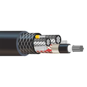 350-3 PowerFlex Type SHD-GC Mining Industrial Cable 2000V