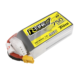 Tattu R-Line 750mAh 3S1P 11.1V 95C Lipo Battery Pack With XT30 Plug