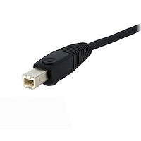 15ft 4" 1 USB Dual Link DVI-D KVM Switch Cable w/ Audio & Microphone