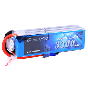 Gens Ace 3300mAh 6S1P 22.2V 60C Lipo Battery Pack With EC5 Plug