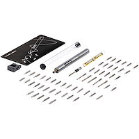 55-Bit Electric Precision Screwdriver Set Portable Cordless Battery Powered Bit Driver Kit for Electronicsc & Magnetic Work Pad