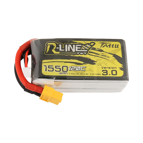 Tattu R-Line Version 3.0 120C Lipo Battery Pack With XT60 plug