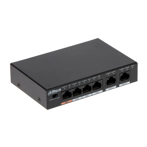 Unmanaged Desktop Switch DH-PFS3006-4GT-60