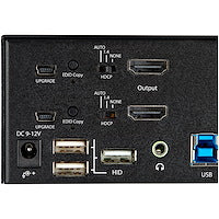 2 Port Dual Monitor HDMI KVM Switch 4K 60Hz Ultra HD HDR Desktop 4K HDMI 2.0 KVM Switch