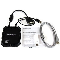 Laptop-to-Server KVM Console with Rugged Housing File Transfer and Video Capture