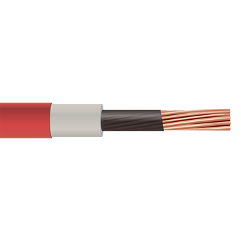 2 AWG Jumper Cable Single Conductor 5KV/15KV Portable Power Red Cable