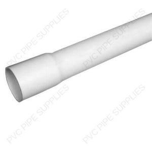 1-1/2"-W Pipe Belled One End Clear Schedule-40 PVC Pipe 400CL-015H-BE