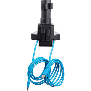 Desk Mount Monitor Arm with 2x USB 3.0 Ports Pole Mount Full Motion Single Arm Monitor