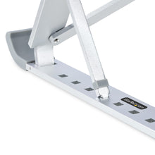 Portable Height Adjustable Ergonomic Laptop Stand Ventilated Aluminum Frame Supports