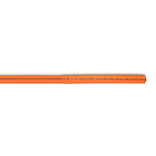 Maney 2010603 6 AWG 660/34 Strand Bare Copper Unshielded Super Vu Tron Orange 600V Welding Cable