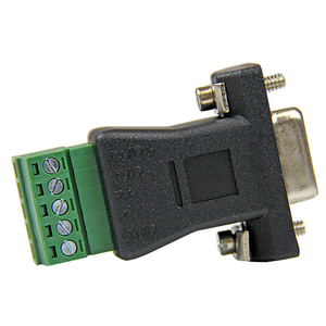 RS422 RS485 Serial DB9 Male Connector to Terminal Block Adapter