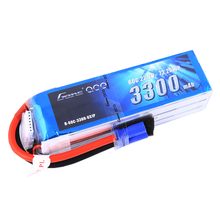 Gens Ace 3300mAh 6S1P 22.2V 60C Lipo Battery Pack With EC5 Plug