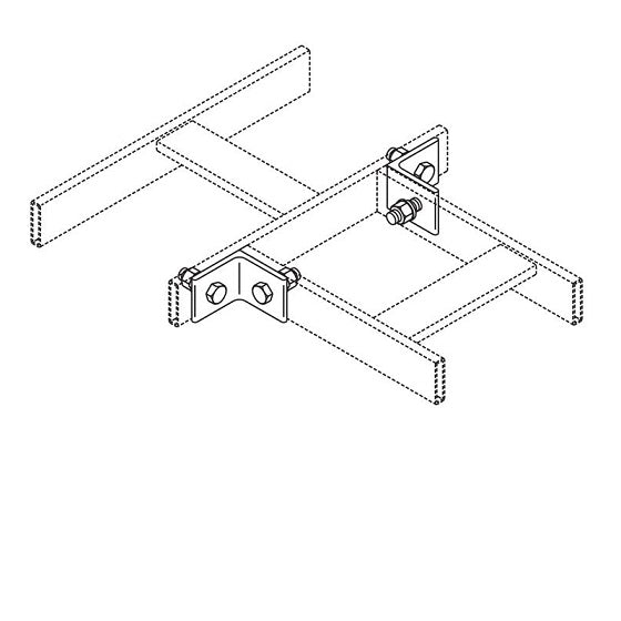 Cable Runway/Ladder Rack, Butt Splice Kit for 1.5H Runway - Fiber