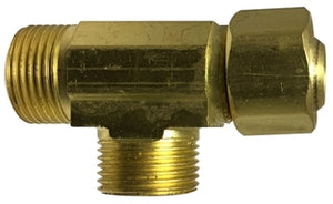 Lead Free 773 3/8" X 3/8" X 1/4" Swivel Tee 700073-060604