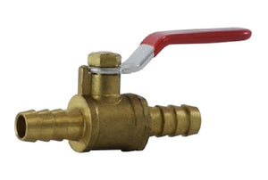 1/4" Hose Barb X 1/4" Hose Barb Mini Valve Lead Free 944142LF