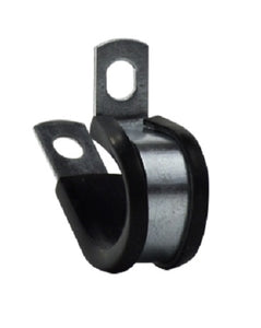 3 Rubber with 3/8" Mounting Hole Non preformed (Lined) Band Clamp 95432