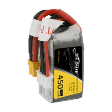 Tattu 450mAh 3S1P 11.1V 75C Lipo Battery Pack With XT30 Plug