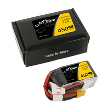 Tattu 450mAh 3S1P 11.1V 75C Lipo Battery Pack With XT30 Plug