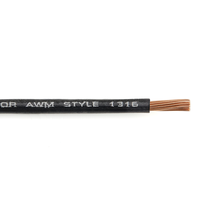 Waytek WN16 16 AWG 1C 26/30 Stranded Bare Copper Unshielded TFFN UL 1408/1316 600V Hook-Up Wire