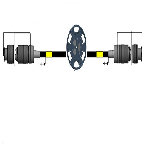 Extension, Fiber Optic, Assy Kit (LG)-100M(DWG)- OCC -A140926C2MDV-1-100M