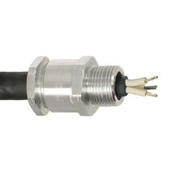 Cable Gland A2FHT Single Seal CMP High Temperature Unamoured and Braided Explosive Atmosphere