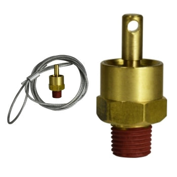 Air Tank Drain Pull Valve With Cable and Without Cable