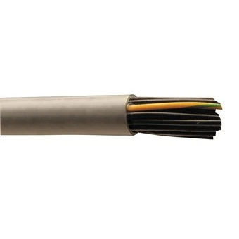 Alpha Wire 65802 18/2 18 AWG 2 Conductor 16/30 Stranding 600V Unshielded PVC Insulation Flex Control Xtra Guard Performance Cable
