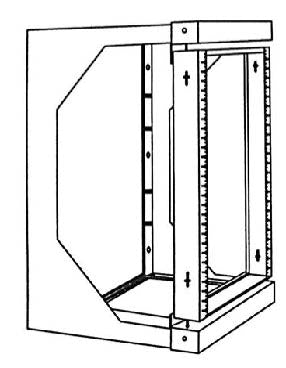 Open Frame Rack 16U Wall Mount 047-WSG-1654