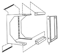 Open Frame Rack 16U Wall Mount 047-WSG-1654