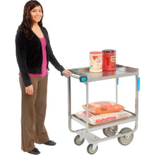 Utility Cart With 2 Shelves Lakeside Steel Capacity, 32-5/8"L x 19-3/8"W x 34-1/2"H 700 lb 721