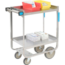 Utility Cart With 2 Shelves Lakeside Steel Capacity, 32-5/8"L x 19-3/8"W x 34-1/2"H 700 lb 721